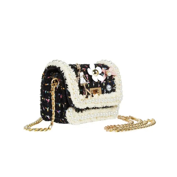 'Miss Belle' Black Purse - Picture 2 of 5